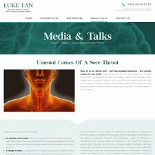 Unusual Causes of a Sore Throat Article from Luke Tan ENT Thyroid Surgery Clinic